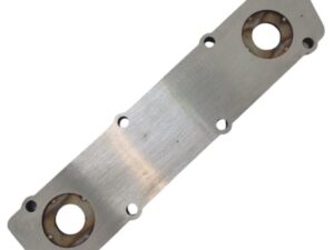 The cover of the heat exchanger 90501955 sobib Opelile, Saab. Stainless Steel